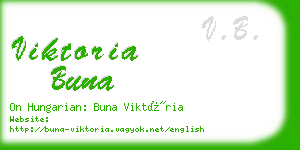 viktoria buna business card